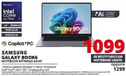Comet Samsung Galaxy Book6 offerta