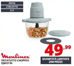 Comet Moulinex Tritatutto Choppeo offerta