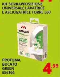 Comet Kit sovrapposizione universale lavatrice e asciugatrice torre L60 meliconi offerta