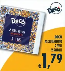 Deco Iperstore Decò asciugatutto offerta