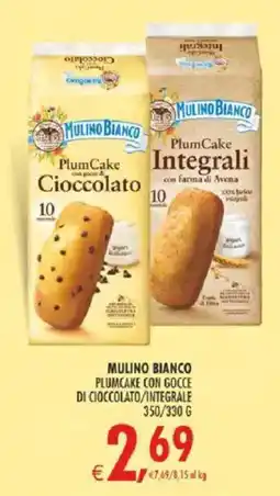 Deco Iperstore Mulino Bianco PlumCake con gocce di cioccolato/integrale offerta