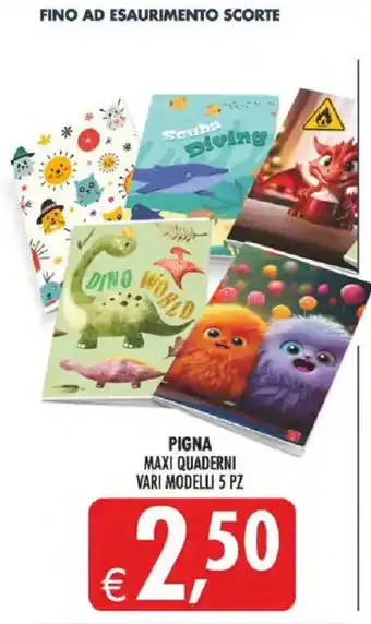 Pigna maxi quaderni