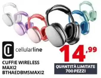 Comet Cuffie wireless Maxi2 offerta