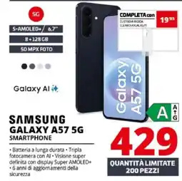 Comet Samsung Galaxy A57 5G Smartphone offerta