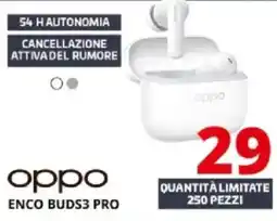 Comet Oppo Enco Buds3 Pro offerta