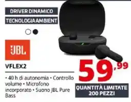Comet JBL VFLEX2 offerta