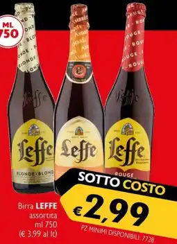 Maxi Supermercati Birra LEFFE assortita offerta
