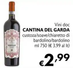 Maxi Supermercati Cantina del Garda Bardolino offerta
