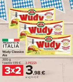 Carrefour Market Wudy Classico Aia offerta