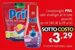 Maxi Supermercati Lavastoviglie PRIL offerta