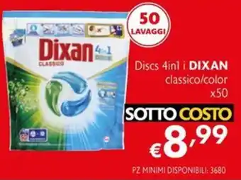 Discs 4in1 Dixan classico/color