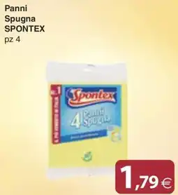 Docks Cash&Carry Panni Spugna Spontex offerta
