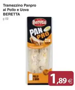 Docks Cash&Carry Tramezzino Panpro al Pollo e Uova Beretta offerta