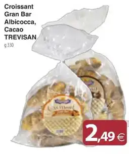 Docks Cash&Carry Croissant Gran Bar Albicocca, Cacao TREVISAN offerta