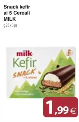 Docks Cash&Carry milk Kefir SNACK - Scereali offerta