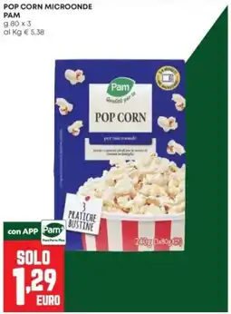 Panorama Pop Corn Pam offerta