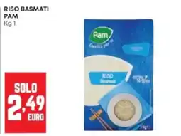 Panorama Riso basmati Pam offerta