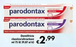 Maxi Supermercati Dentifricio parodontax offerta