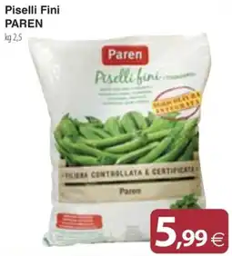 Docks Cash&Carry Piselli Fini PAREN offerta