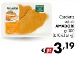 Maxi Supermercati Cotoletta sottile Amadori offerta