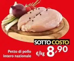 Maxi Supermercati Petto di pollo intero nazionale offerta