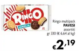 Maxi Supermercati Ringo multipack Pavesi offerta