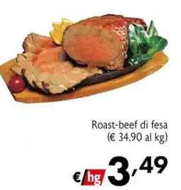 Maxi Supermercati Roast-beef di fesa offerta