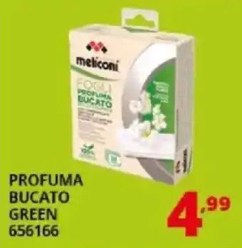 Comet Meliconi fogli profuma bucato green offerta