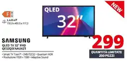 Comet Samsung QLED TV 32" FHD offerta