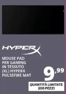 Comet Mouse pad per gaming in tessuto (XL) HyperX Pulsefire Mat offerta