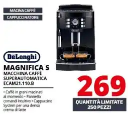Comet DeLonghi Magnifica S macchina caffè superautomatica offerta