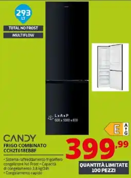 Comet Candy frigo combinato offerta