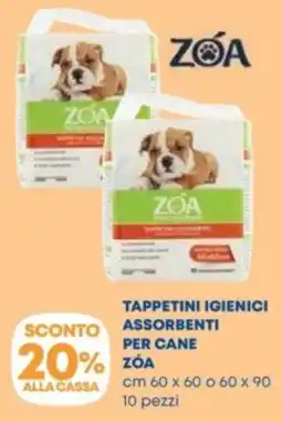 Panorama TiBi Tappetini igienici assorbenti per cane ZóA offerta