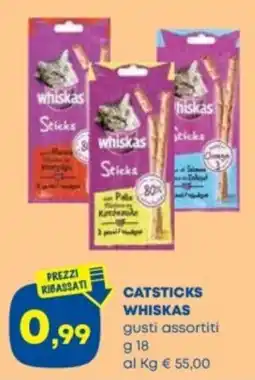 Panorama TiBi Catsticks Whiskas offerta