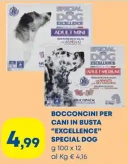 Panorama TiBi Bocconcini per cani in busta Excellence Special Dog offerta