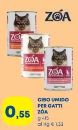 Panorama TiBi Cibo umido per gatti ZóA offerta