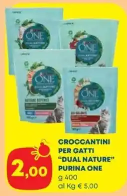 Panorama TiBi Crocchettini per gatti "Dual Nature" Purina One offerta