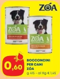 Panorama TiBi Bocconcini per cani ZóA offerta