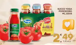 Eurospar Succo Yoga Pomodoro offerta