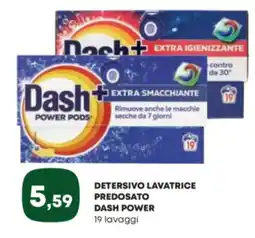 Panorama TiBi Detersivo lavatrice predosato Dash Power offerta