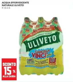 Panorama Acqua effervescente naturale Uliveto offerta