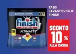 Panorama Tabs lavastoviglie Finish Ultimate offerta