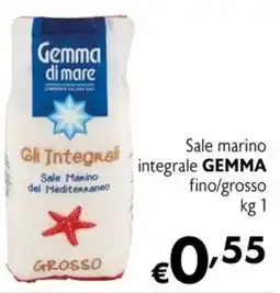 Maxi Supermercati Sale marino integrale GEMMA offerta
