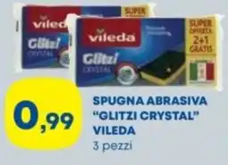 Panorama TiBi Spugna abrasiva "Glitz Crystal" Vileda offerta