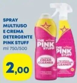 Panorama TiBi Spray multiuso e crema detergente pink stuff offerta