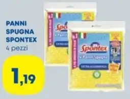 Panorama TiBi Panni spugna spontex offerta