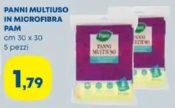 Panorama TiBi Panni multiuso Pam in microfibra offerta