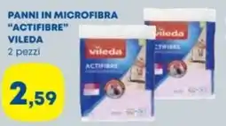 Panorama TiBi Panni in microfibra Actifibre Vileda offerta