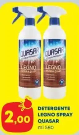 Panorama TiBi Detergente legno spray Quasar offerta