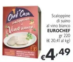 SuperW Chef Casa scaloppine al vino bianco offerta